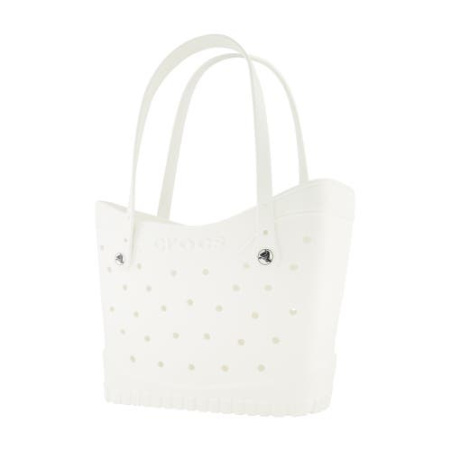 Crocs Medium  Classic Tote In White