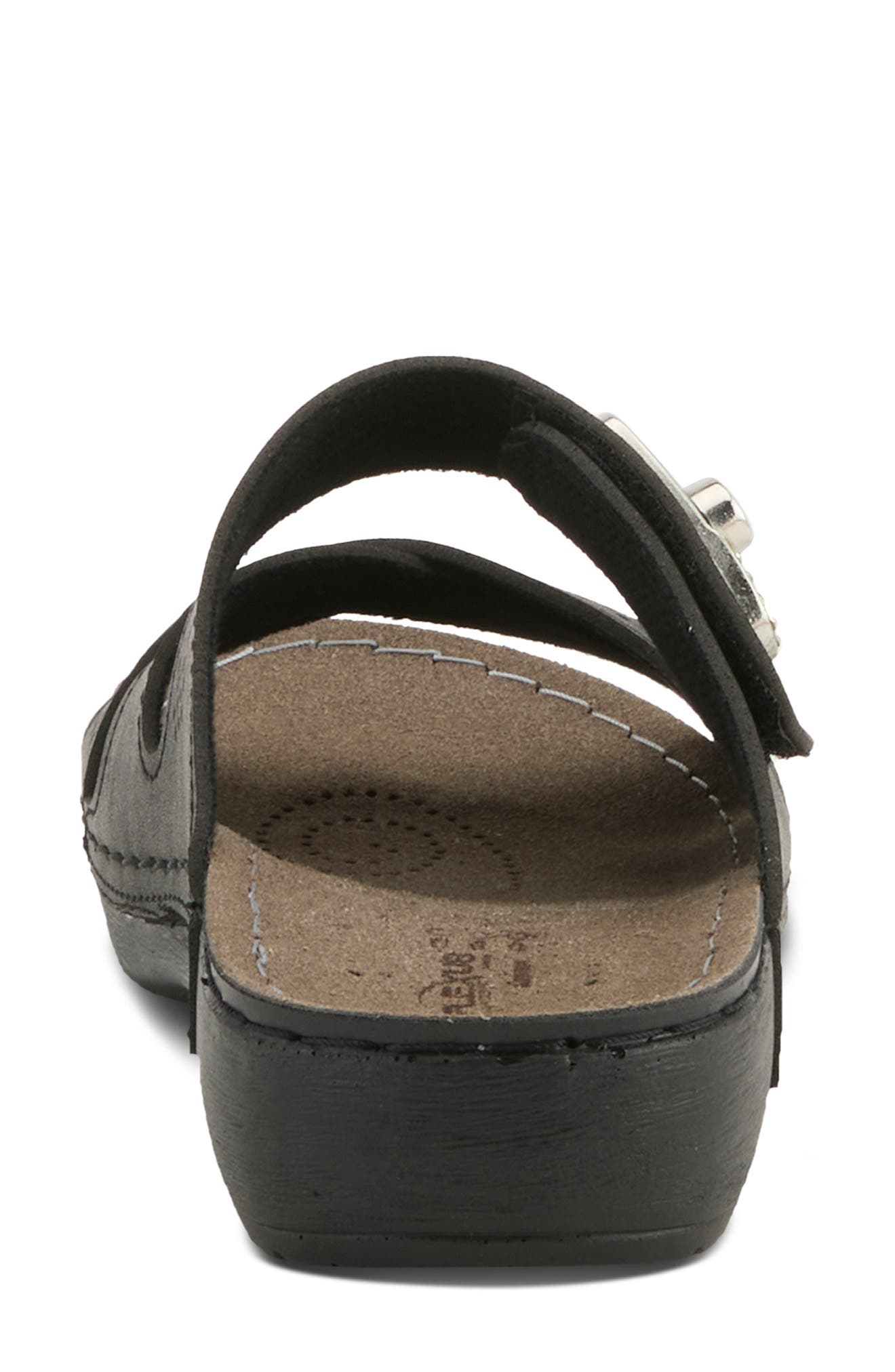 Flexus by Spring Step Perforated Slide Sandal, Alternate, color, 