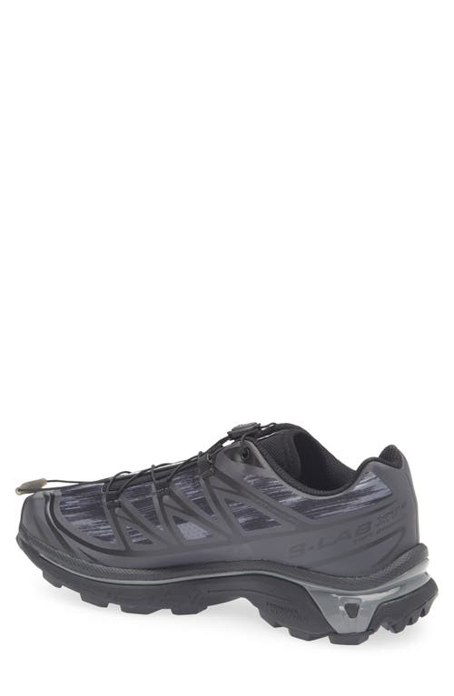Salomon Gender Inclusive Xt-6 Camo Trail Shoe In Black