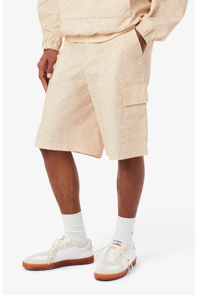 Cotton Bermuda Shorts, Alternate, color, NATUREL CLAIR