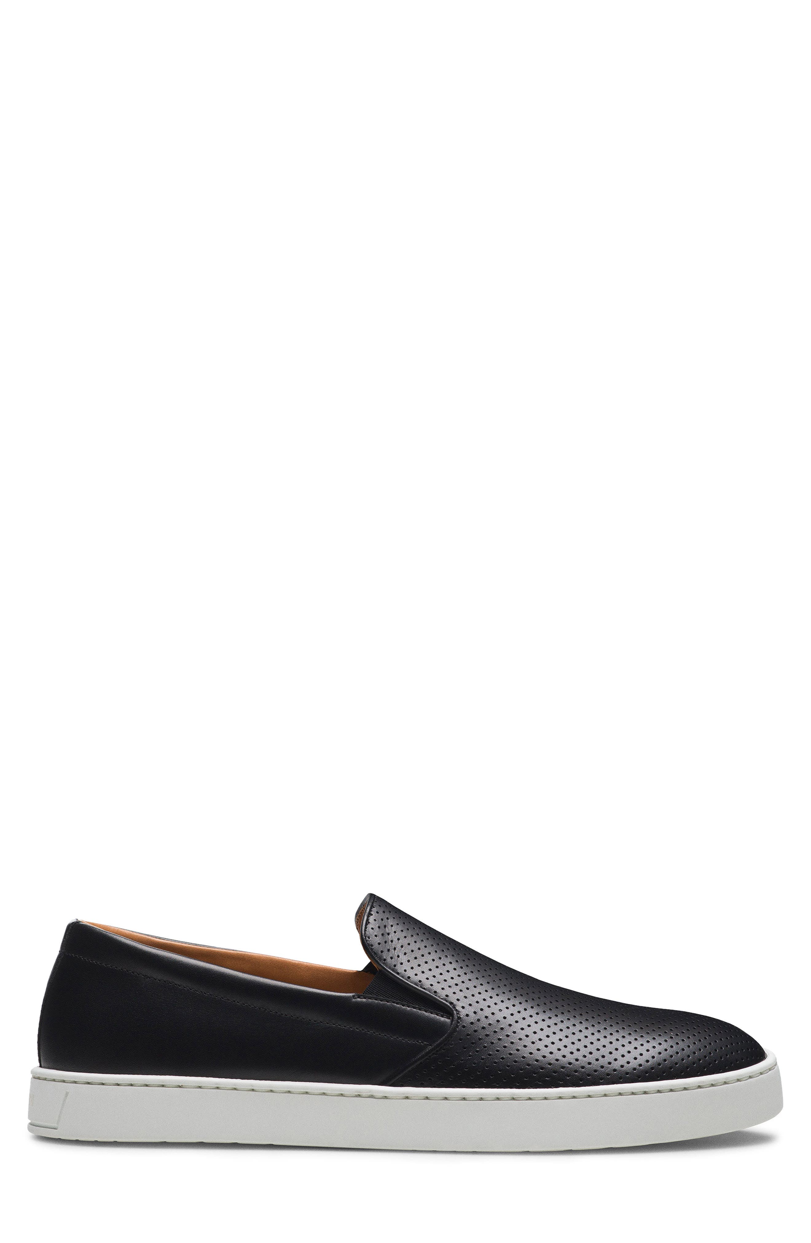 Magnanni Costa Slip-On Sneaker, Alternate, color, Black
