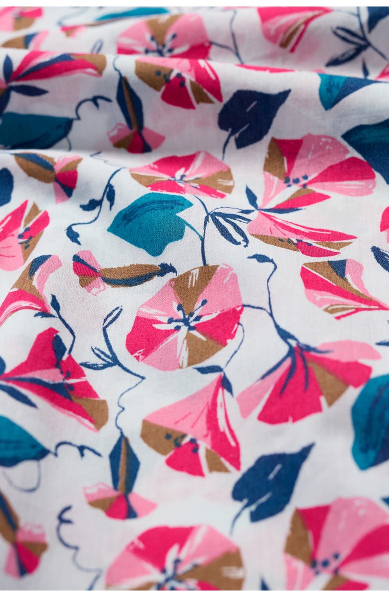 Seasalt Cornwall Cobbs Well Floral Sleeveless Organic Cotton Split Neck Top, Alternate, color,