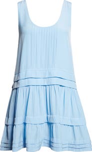 Ramy Brook Paola Pleat Minidress