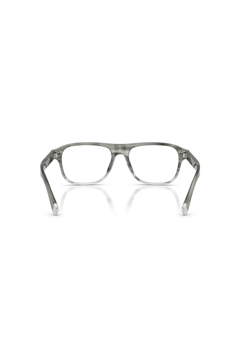 55mm Rectangle optical glasses, Alternate, color, Grey