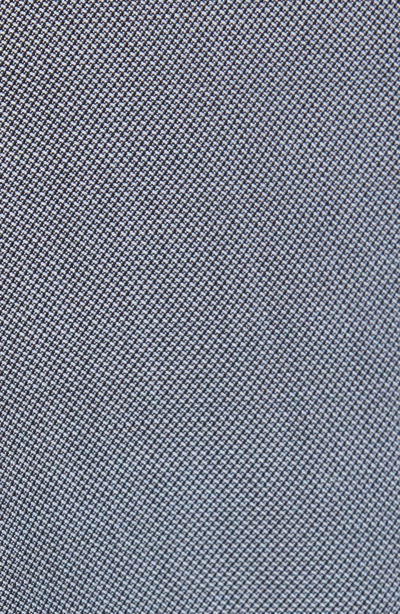 Canali Classic Fit Flat Front Wool & Mohair Dress Pants, Alternate, color, 