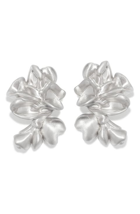 Recycled Silver Earrings