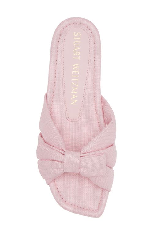 Stuart Weitzman Sofia Slide Sandal In Multi