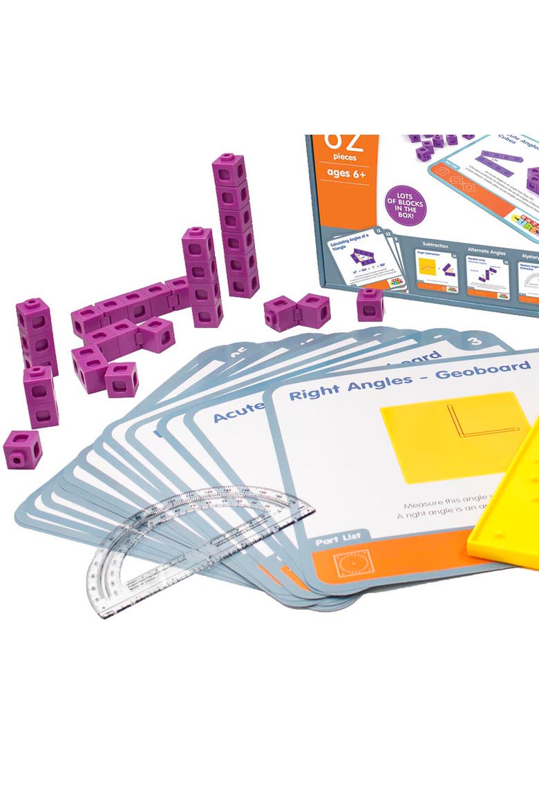 Mathcubes Angles Activity Set, Alternate, color, Multicolored
