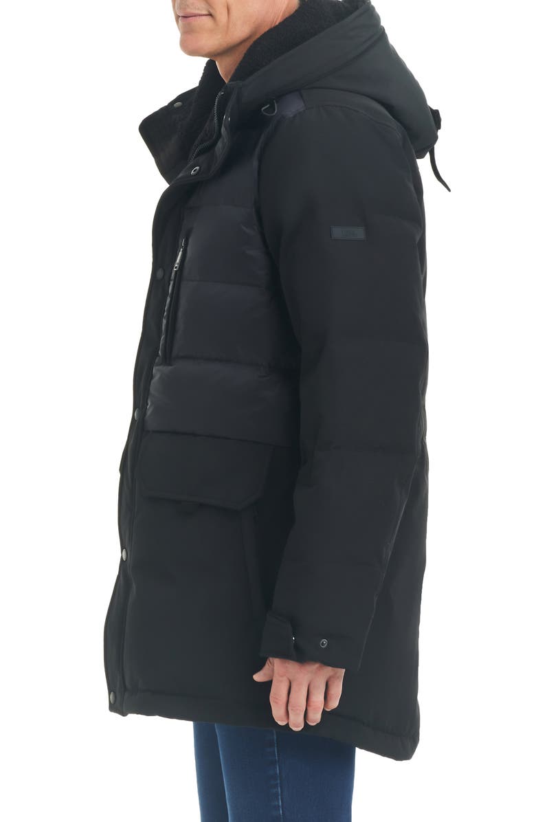Vince Camuto Water Resistant Down & Feather Fill Puffer Parka, Alternate, color, 