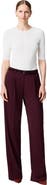 Another Tomorrow Relaxed Wide Leg Pant