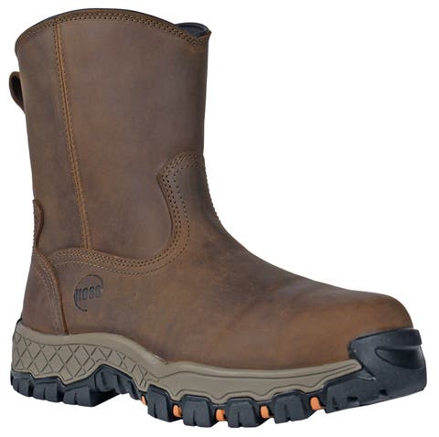 HOSS Recon 8 Inch Composite Toe Side Zip Work Boot