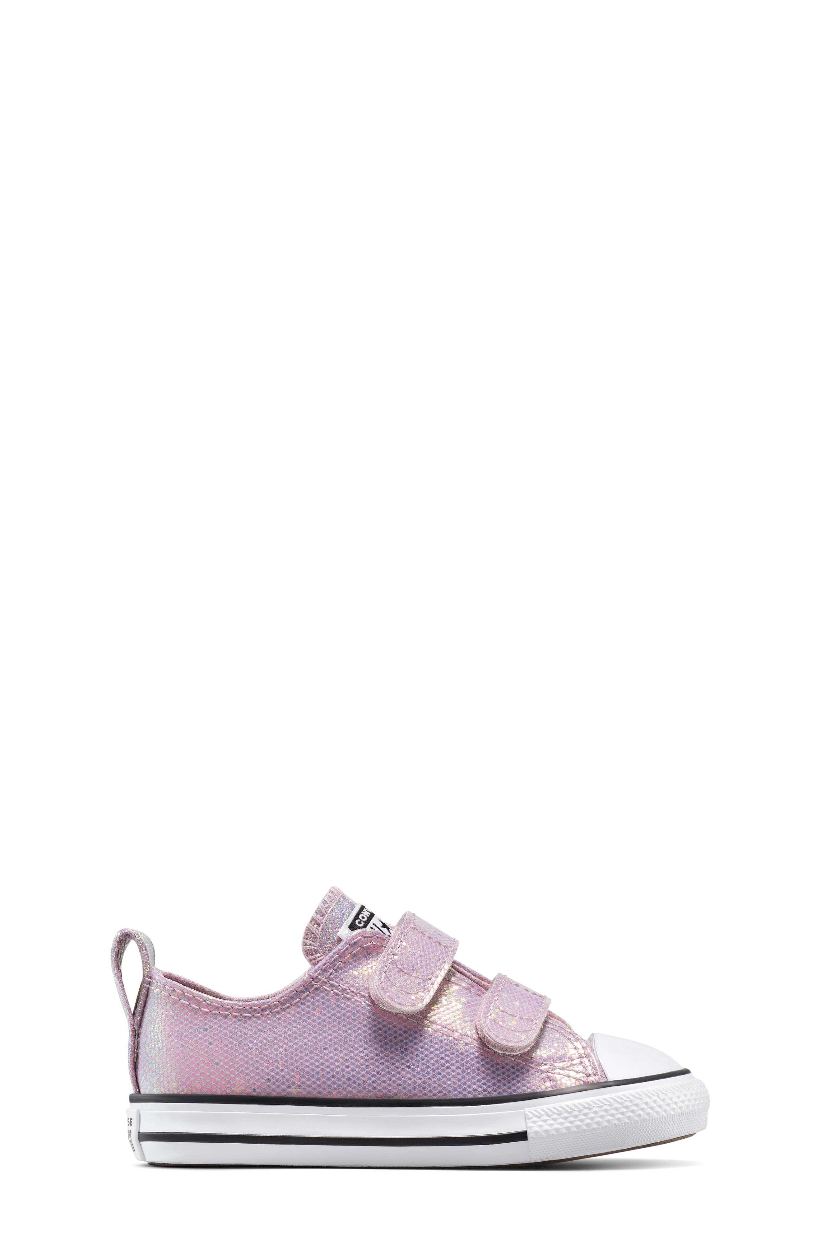 Converse Kids' Chuck Taylor<sup>®</sup> All Star Double Strap Sneaker, Alternate, color, Altitude Lilac/ White/ Black