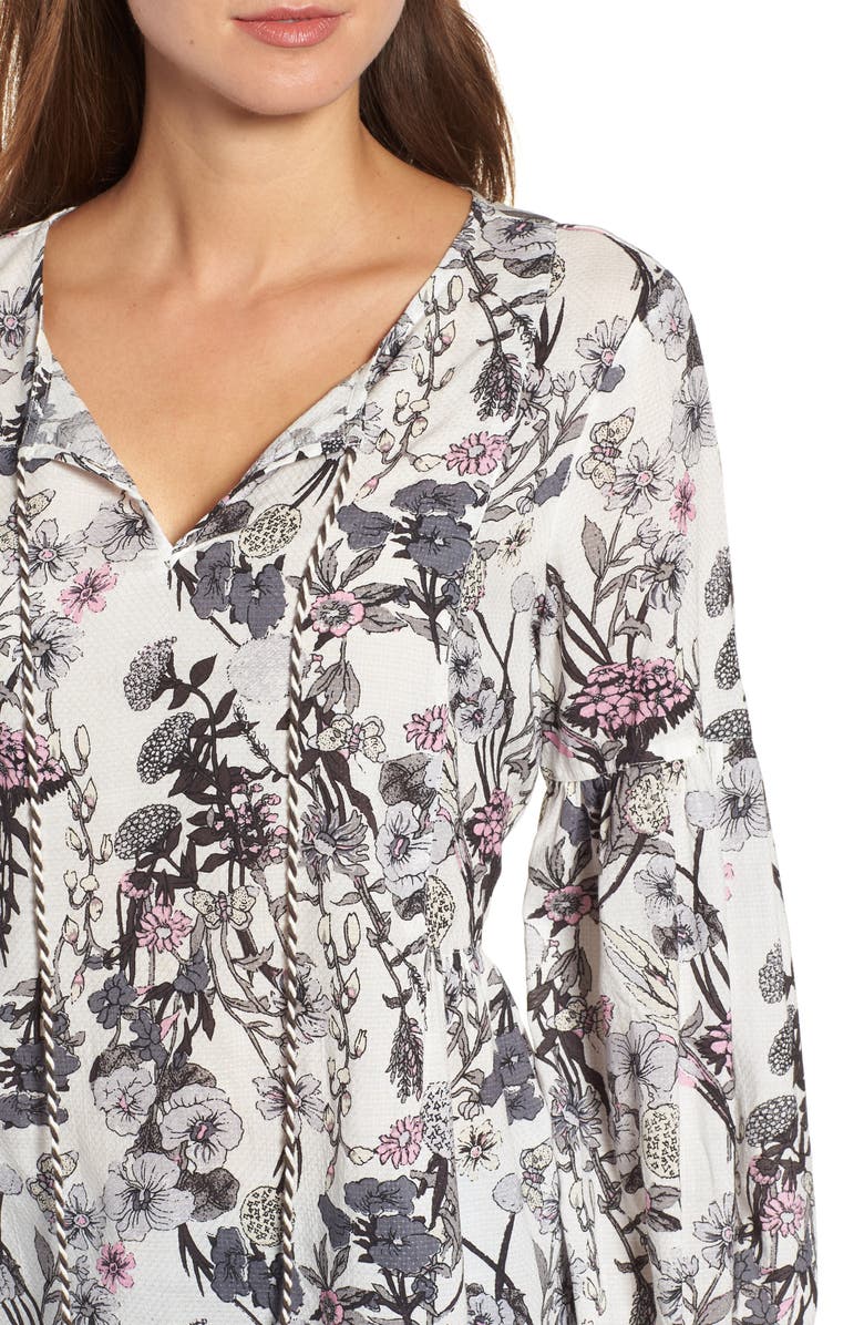 Caslon<sup>®</sup> Woven Print Top, Alternate, color, 
