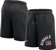 Nike Men's Nike Black Cincinnati Bengals Arched Kicker Shorts