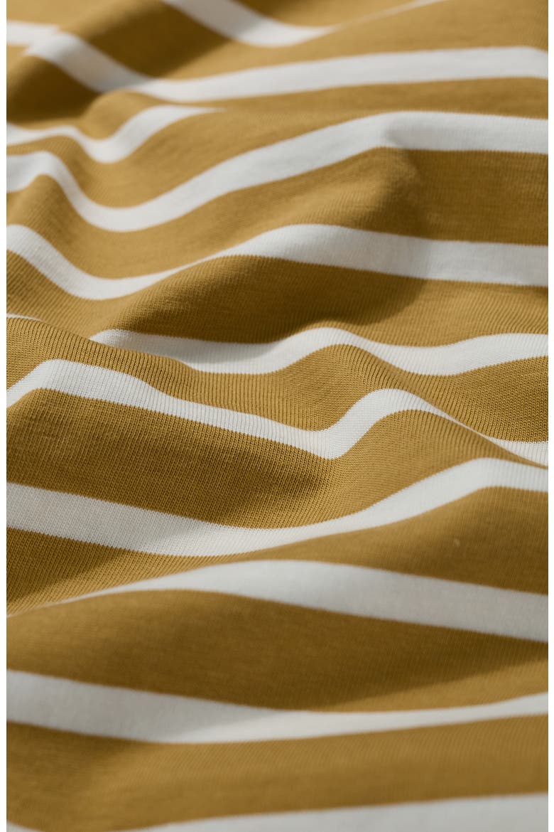 Sailor Stripe Organic Cotton T-Shirt, Alternate, color, BRETON PEAR