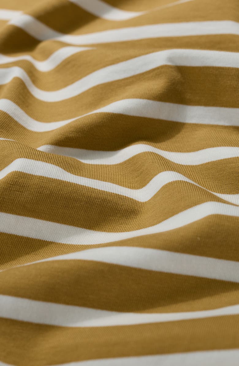 Seasalt Cornwall Sailor Stripe Organic Cotton T-Shirt, Alternate, color, Breton Pear