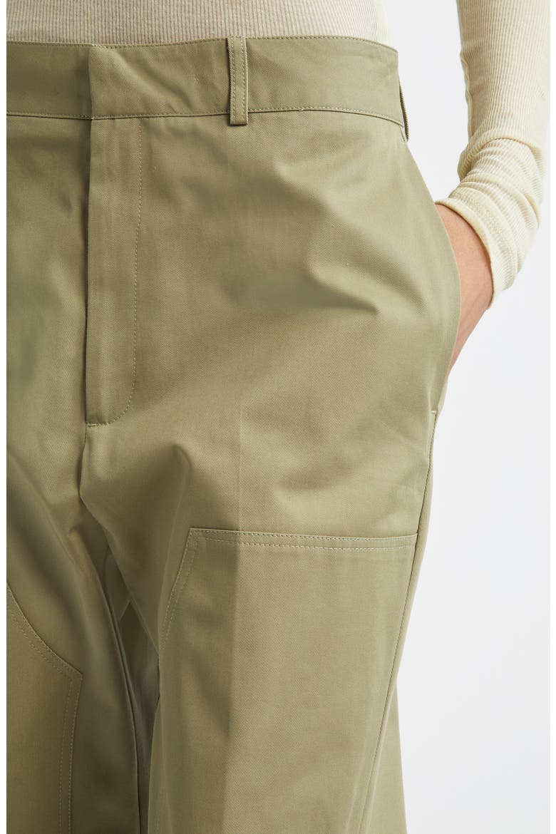 Worker Organic Cotton Patch Pants, Alternate, color, LIME