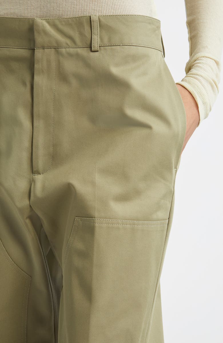 BITE Studios Worker Organic Cotton Patch Pants, Alternate, color,