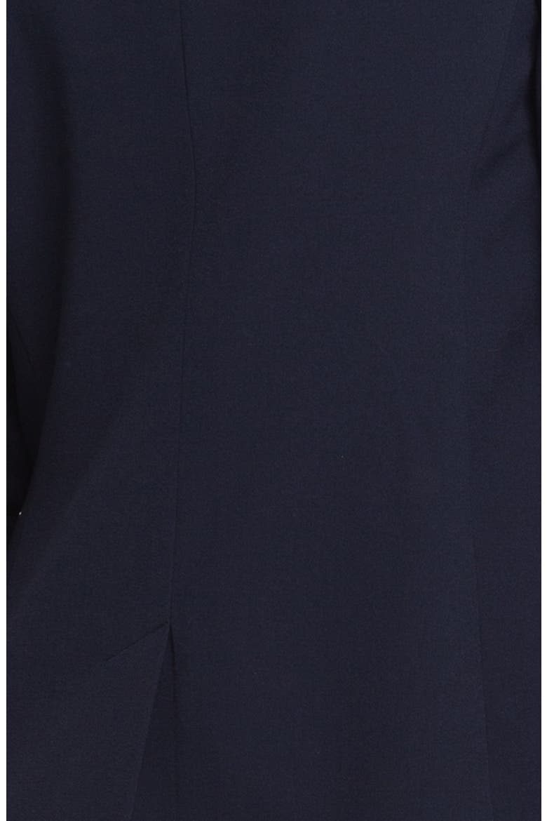 Ruched Sleeve Boyfriend Jacket, Alternate, color, NEW NAVY