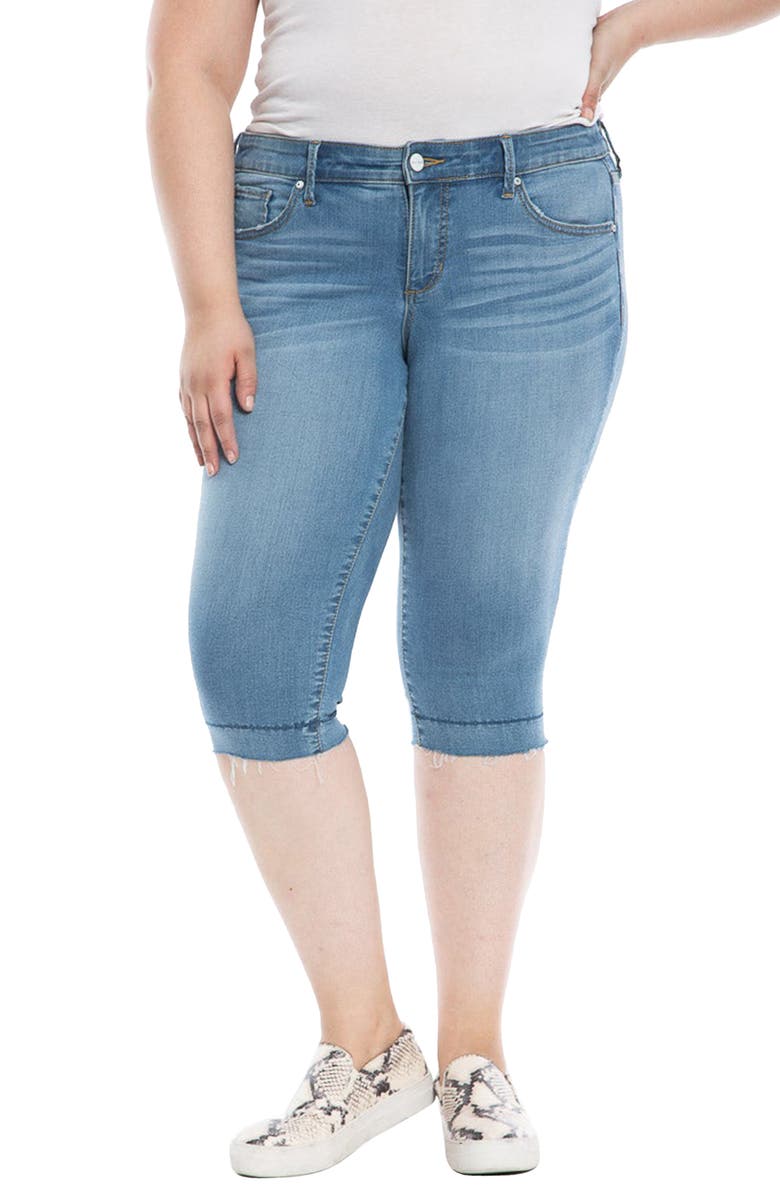 SLINK Jeans New Pirate Capri Jeans, Main, color, 