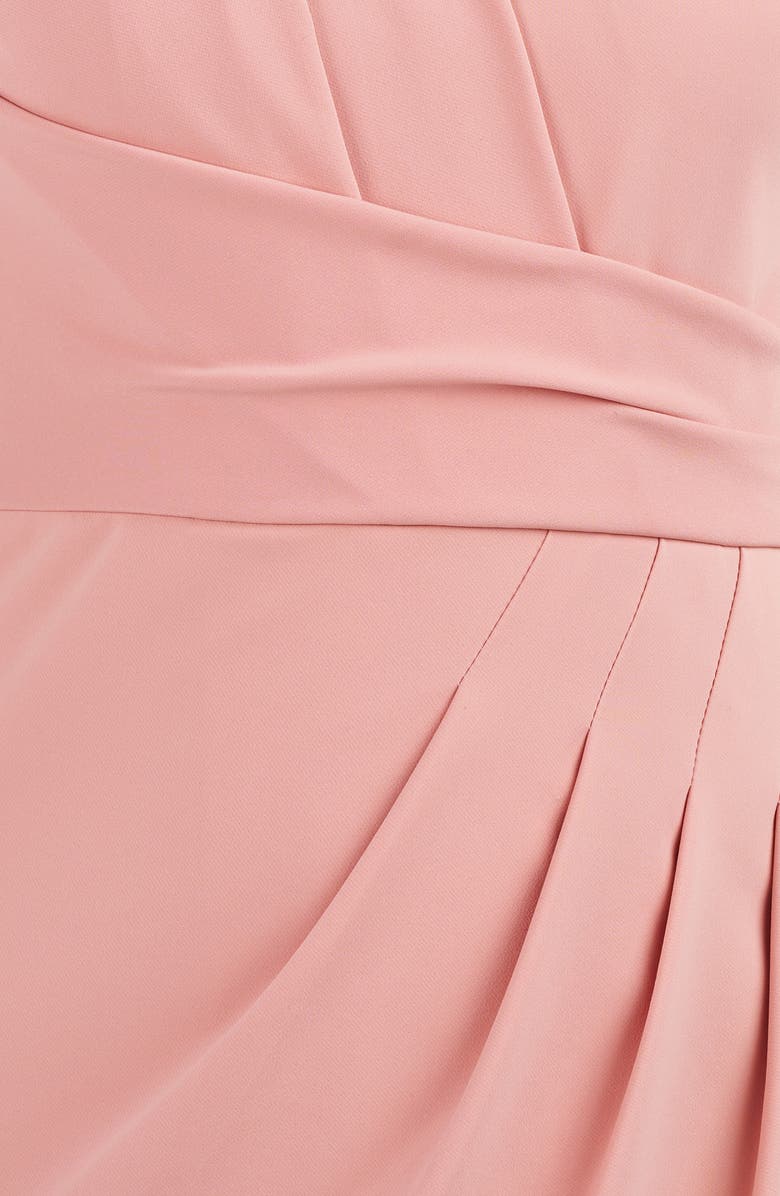 Kay Unger Cassia Pleated Column Gown, Alternate, color, 