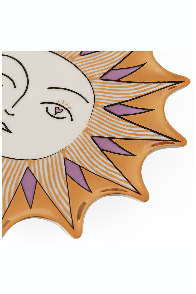 Muse Sun Trinket Tray, Alternate, color, Gold / Lavender