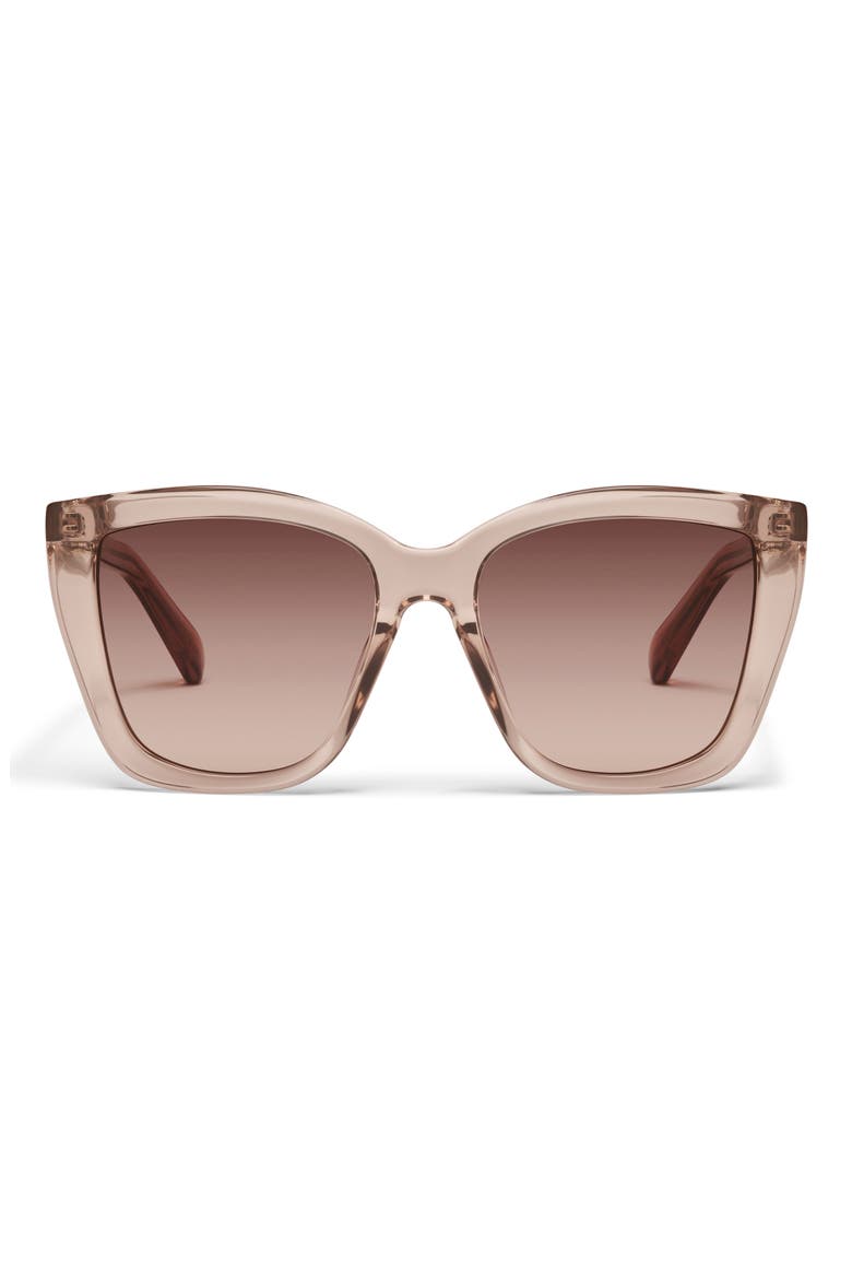See Ya 56mm Gradient Square Sunglasses, Main, color, DOE/ BROWN FAWN