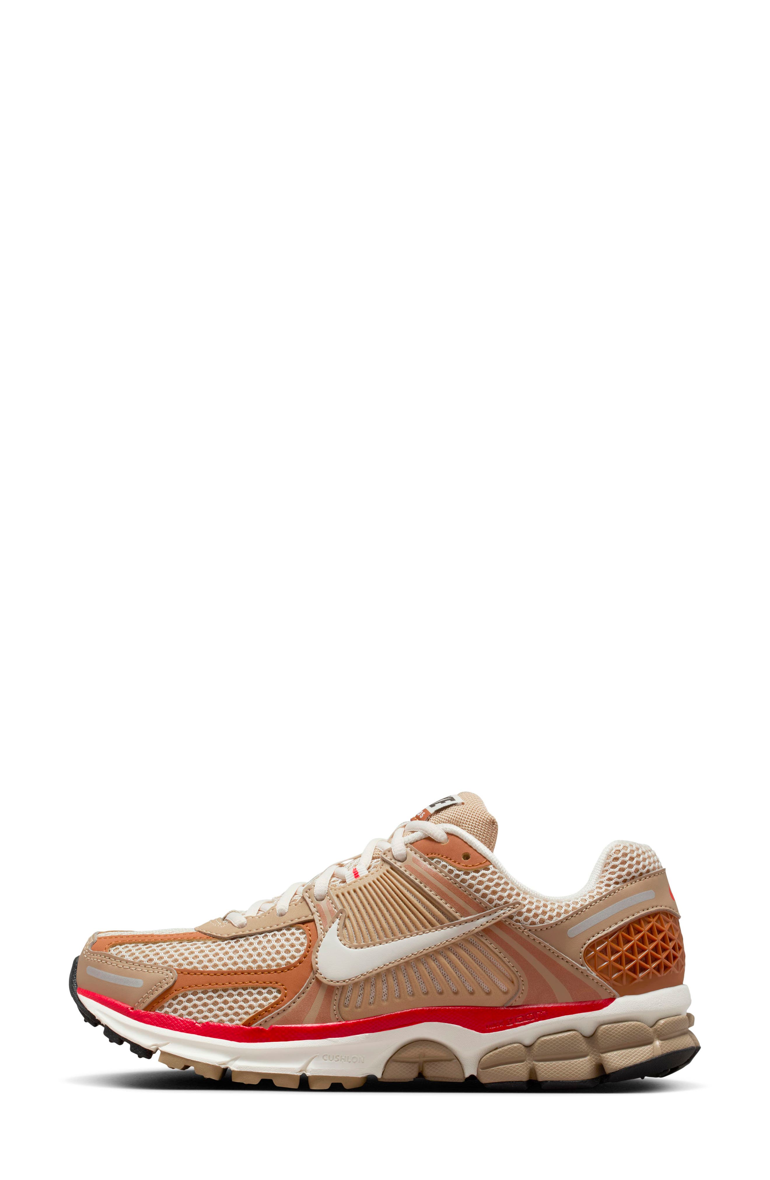 Zoom Vomero 5 Sneaker, Alternate, color, KHAKI/ FIRE/ SAIL