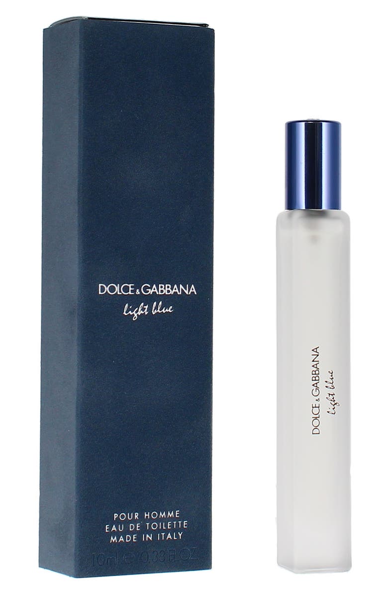 Dolce&Gabbana Light Blue Pour Homme Eau de Toilette Travel Spray, Alternate, color, Light Blue