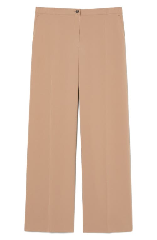 Marina Rinaldi Franz Wide Leg Pants In Brown