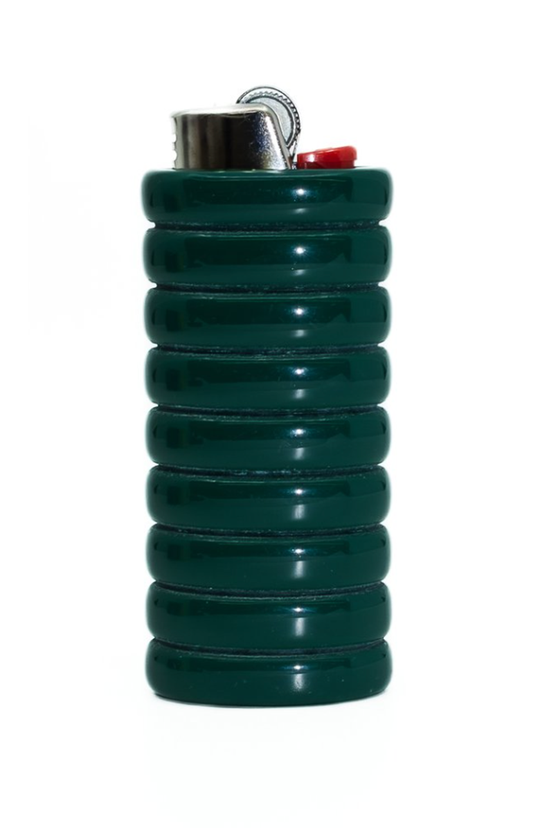 FRY POWERS Gio Resin Lighter Holder, Alternate, color, Chocolate Brown