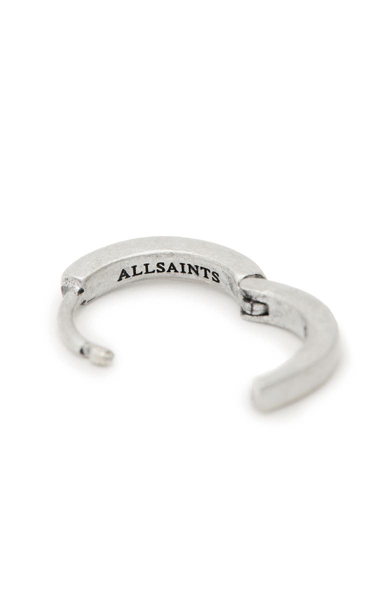 AllSaints Men's Mismatched Hoop Earrings, Alternate, color,