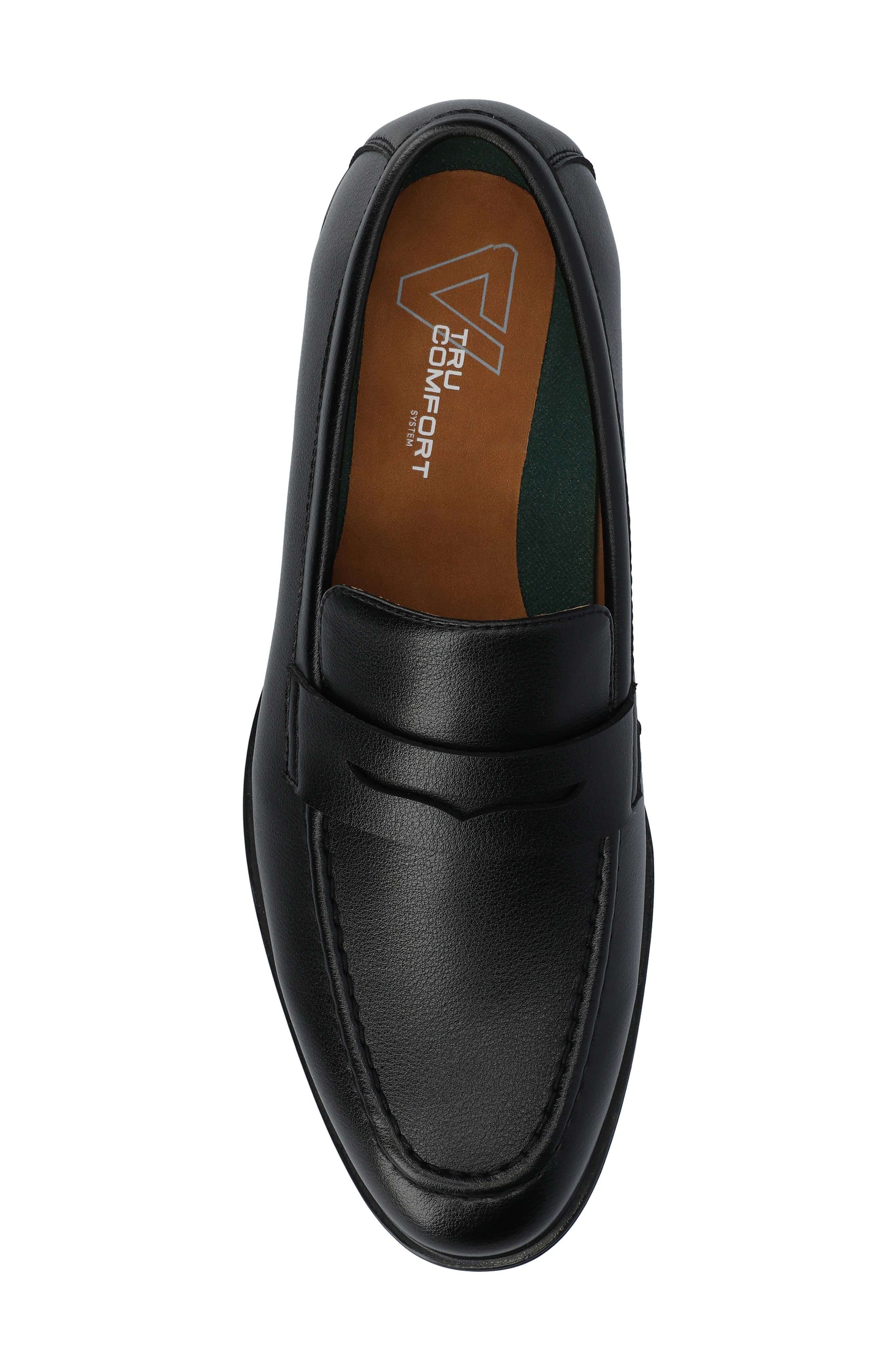 VANCE CO Phineas Penny Loafer, Alternate, color, Black