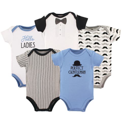 Essential Cotton Bodysuits 5-Piece Set