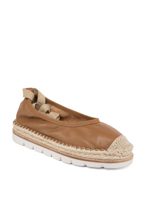 Bridget Leather Espadrille