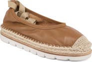 JSlides Footwear Bridget Leather Espadrille