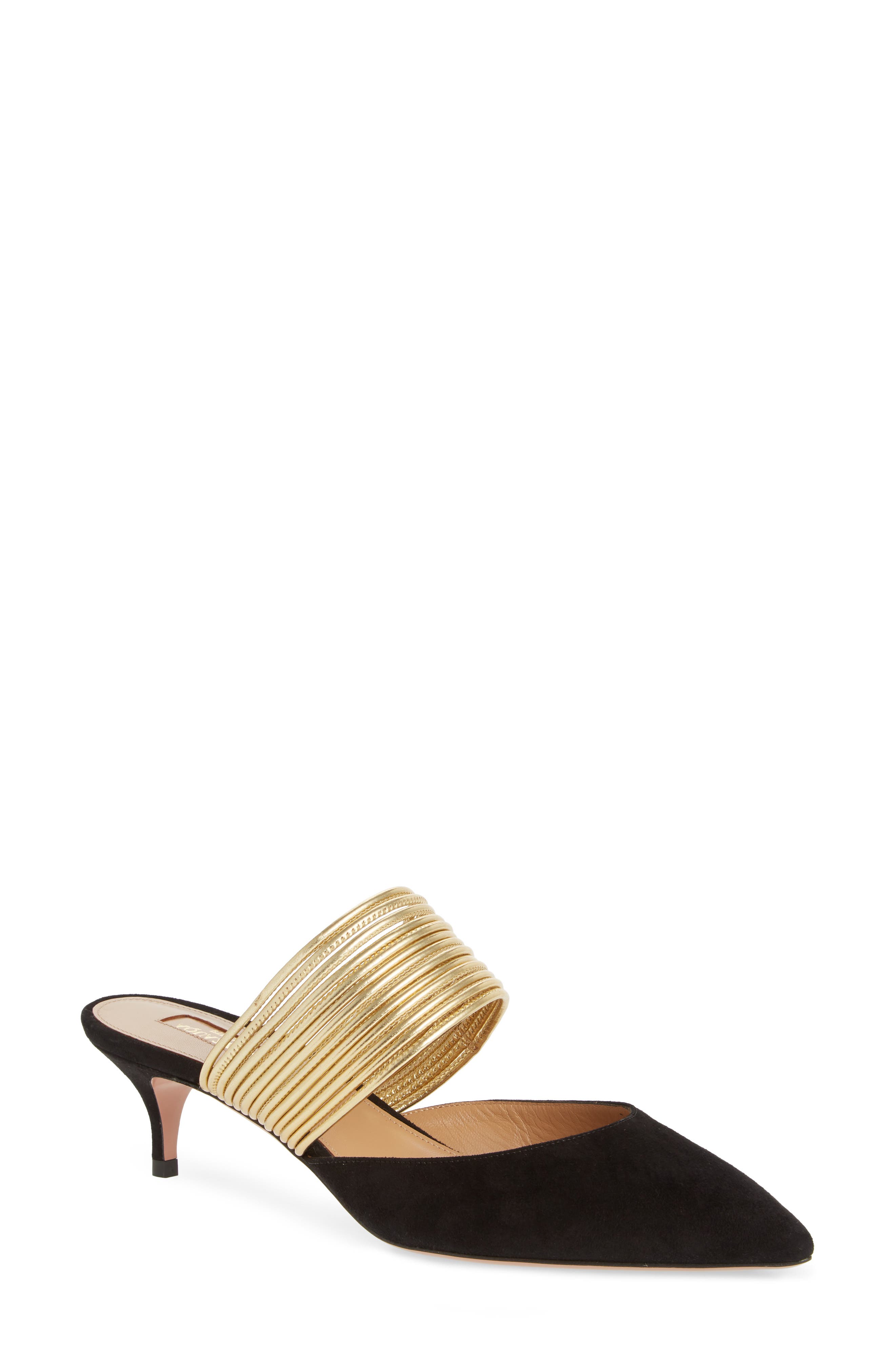 Aquazzura Rendez Vous Mule, Main, color, 