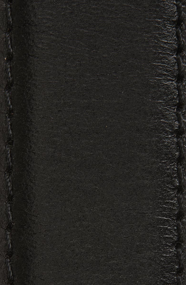 Treasure & Bond Maria Leather Belt, Alternate, color, Black