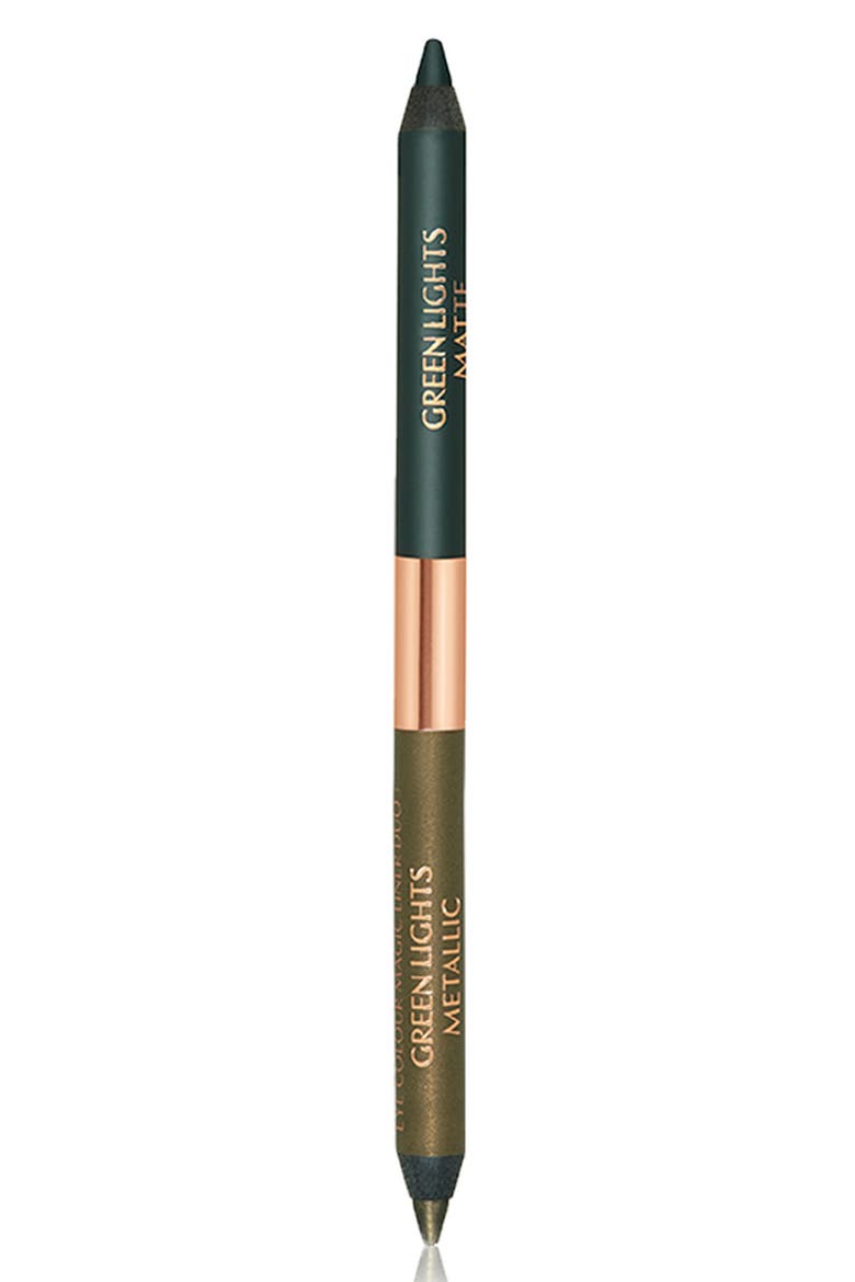 Eye Color Magic Eyeliner Pencil Duo (Limited Edition), Main, color, GREEN LIGHTS