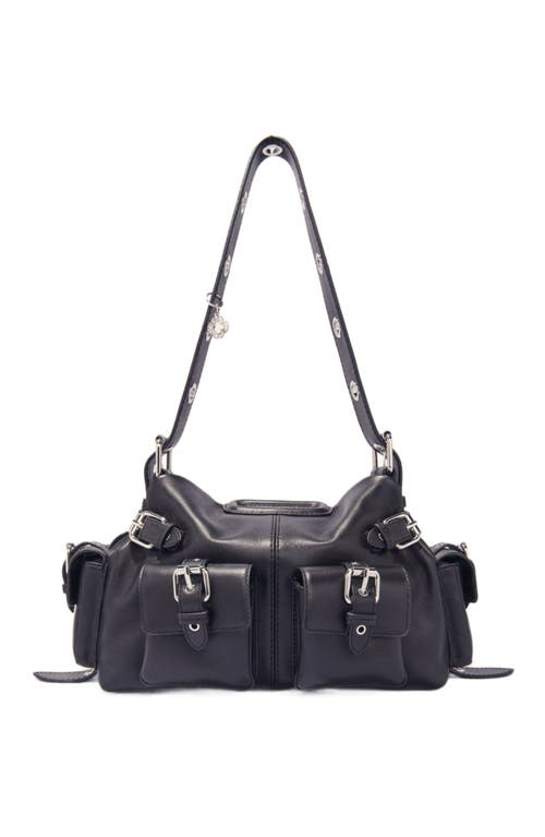 Shop Maje Miss M Cargo Bag In Black