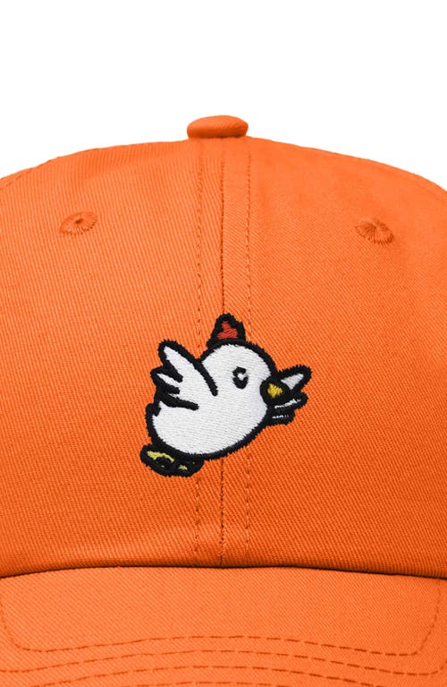 DALIX DALIX CHICKEN EMBROIDERED COTTON CAP