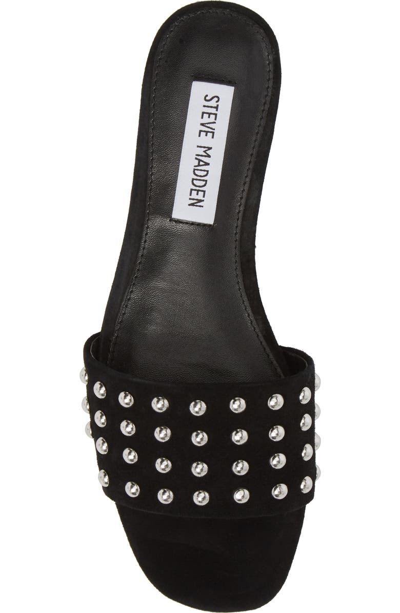 Steve Madden Viv Studded Slide Sandal, Alternate, color,