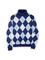 Paul Fredrick Donegal Turtleneck Sweater