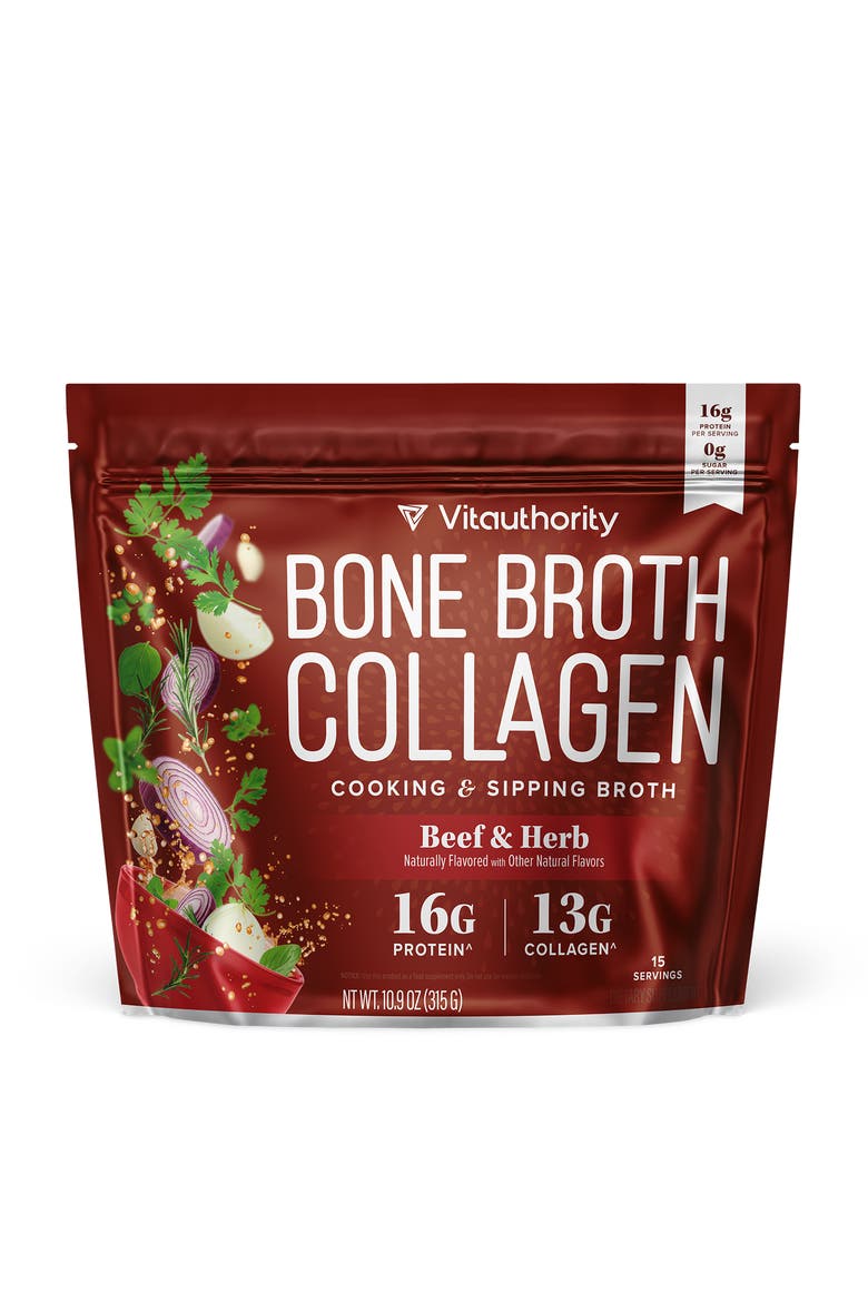 Bone Broth Collagen, Beef & Herb, 310gm, Main, color, No Color