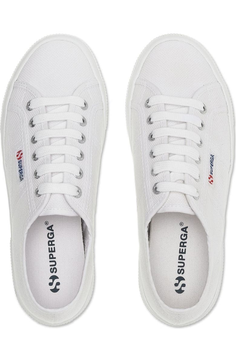 Superga 2740 Platform Sneakers, Alternate, color, White