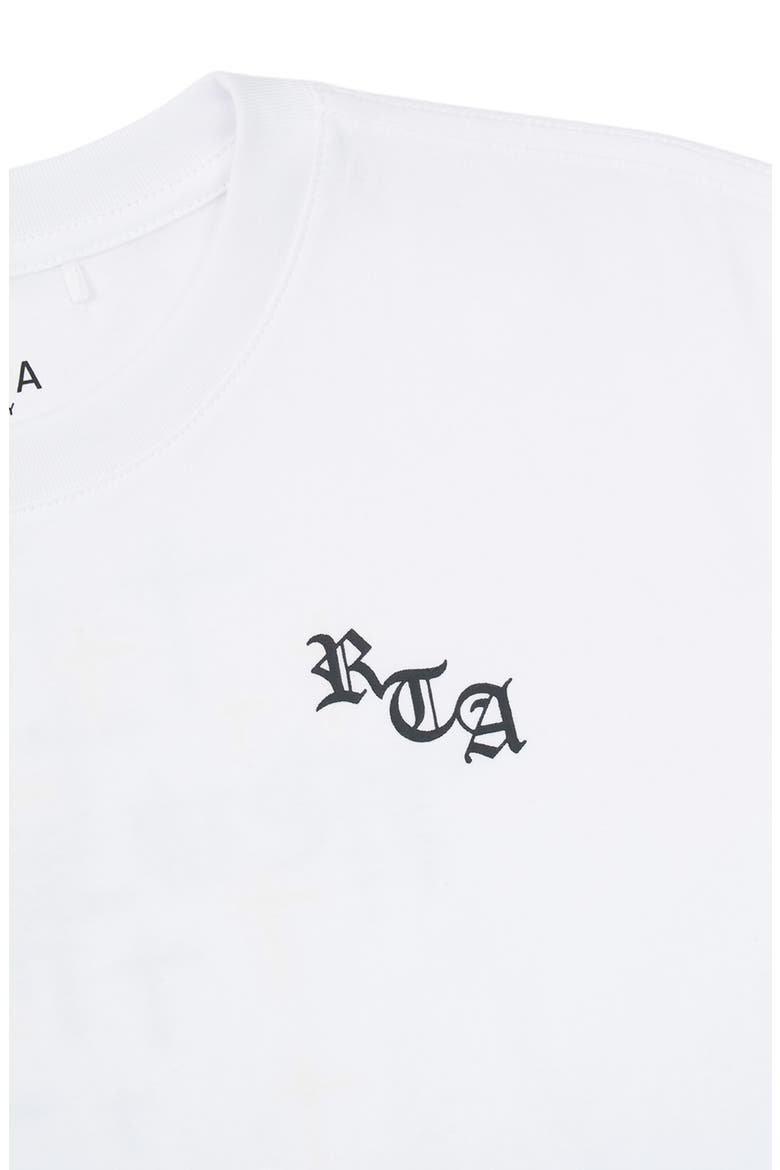 Kids' Lawson Cotton Graphic T-Shirt, Alternate, color, WHITE OLD ENGLISH NY