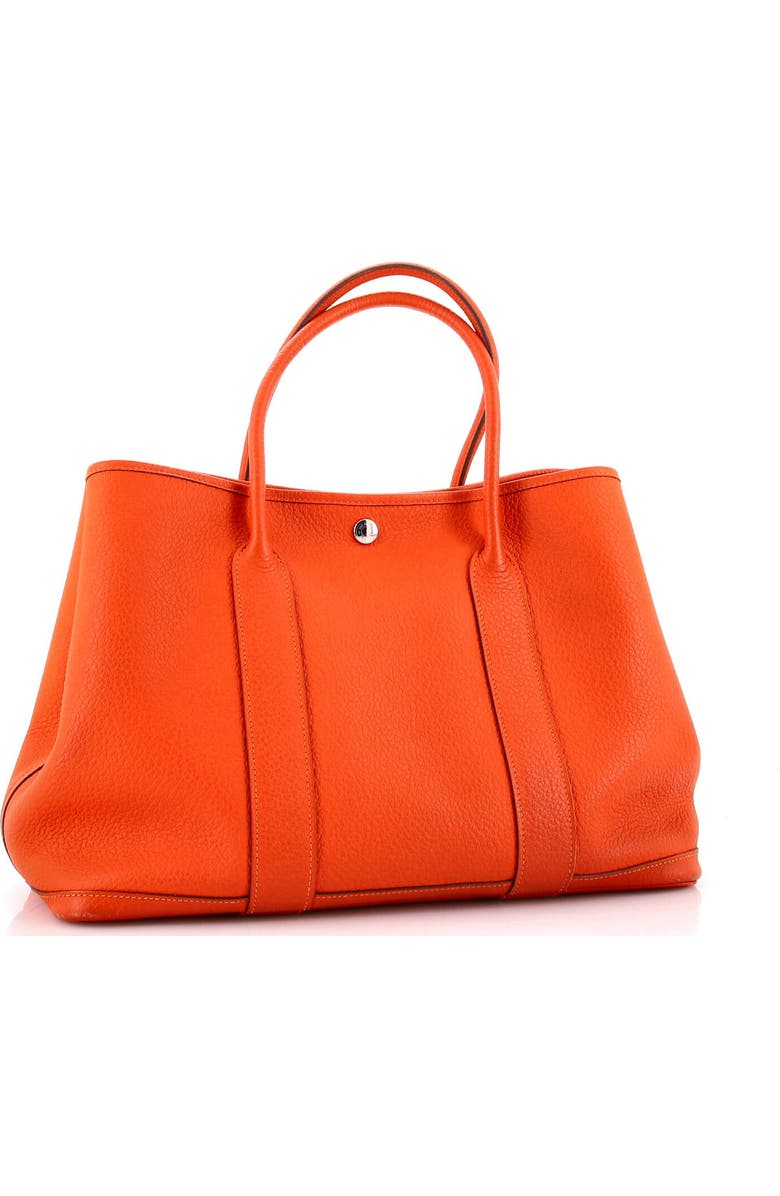 Pre-Owned Hermes Garden Party Tote Leather 36, Alternate, color, Feu