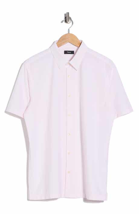 Theory Irving Aster Short Sleeve Button-Up Shirt