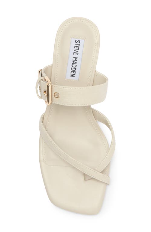 Steve Madden Jamesy Slide Sandal In Bone