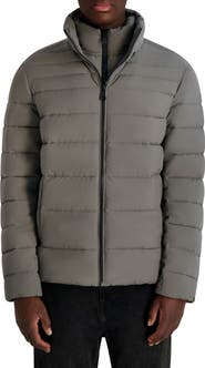 KARL LAGERFELD PARIS Quilted Midweight Puffer Jacket